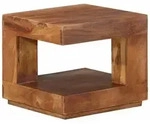 vidaXL Couchtisch, Braun, Holz, 45x40x45 cm, Wohnzimmer, Wohnzimmertische,