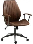 CLP Drehstuhl, Cognac, Metall, 69x97x61 cm, Arbeitszimmer, B&uuml;rost&uuml;hle, Drehst&uuml;hle