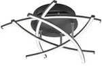 Fischer & Honsel Led-Deckenleuchte Cross TW, Schwarz, Nickel, Metall, Lampen &