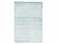Tom Tailor Handwebteppich, Türkis, Textil, Uni, rechteckig, 160x230 cm, Teppiche &