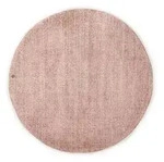 Tom Tailor Handwebteppich, Rosa, Textil, Uni, rund, Teppiche & B&ouml;den, Teppiche,