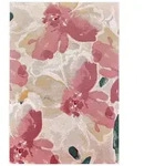 Tom Tailor Teppich, Rosa, Kunststoff, Blume, rechteckig, 70x120 cm, Teppiche &