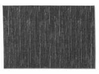 Schöner Wohnen Webteppich Balance, Dunkelgrau, Textil, rechteckig, 80x150 cm, für