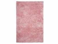 Novel Hochflorteppich My Curacao, Pink, Textil, Uni, rechteckig, 120x170 cm,