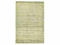 Tom Tailor Handwebteppich, Grün, Textil, Uni, rechteckig, 65x135 cm, Teppiche &