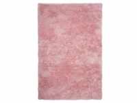 Novel Hochflorteppich My Curacao, Pink, Textil, Uni, rechteckig, 160x230 cm,