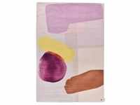 Tom Tailor Webteppich, Mehrfarbig, Violett, Textil, Abstraktes, rechteckig, 160x230