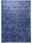 Tom Tailor Handwebteppich, Blau, Textil, Uni, rechteckig, 65x135 cm, Teppiche &