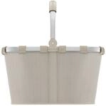Reisenthel Einkaufskorb Carrybag herringbone sand, Beige, Kunststoff, Textil, 22 L,