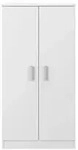 Calicosy Schuhschrank, Wei&szlig;, Holzwerkstoff, 36x108x11.8 cm, Garderobe,