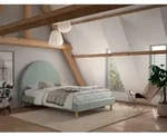 Vipack Kinder-/Juniorbett, Gr&uuml;n, Holz, Pinie, Uni, 140x200 cm,