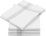 Zollner Geschirrt&uuml;cher,, Hellgrau, Textil, Rechteckig, 50x70 cm, Oeko-Tex&reg;...