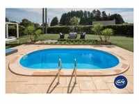 Gre Pool-Set, Weiß, Metall, 320x150x600 cm, Freizeit, Pools und Wasserspaß, Pools,