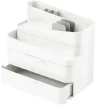 Umbra Kosmetik-Organizer Glam, Grau, Wei&szlig;, Kunststoff, 48.4x24.8x26.7 cm,