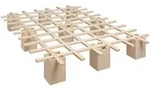 Tojo Futonbett, Buche, Holz, Buche, Schichtholz, 140x200 cm, Schlafzimmer, Betten,