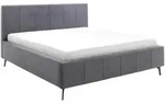 Boxxx Polsterbett, Anthrazit, Metall, Birke, Buche, massiv, 180x200 cm, Reach,
