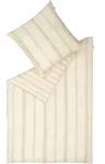 Musterring Wendebettw&auml;sche MR-Square, Creme, Beige, Textil, Karo, 135x200 cm,