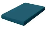 Schlafgut Spannbetttuch Pure, Petrol, Textil, 180-200x200-220 cm, Textiles...