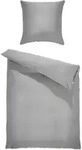 Sch&ouml;ner Wohnen Bettw&auml;sche Sw-Pure, Grau, Textil, Uni, 200x200 cm, Oeko-Tex&reg;