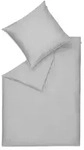 Sch&ouml;ner Wohnen Bettw&auml;sche Sw-Pure, Grau, Textil, Uni, 155x220 cm, Oeko-Tex&reg;