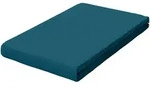 Schlafgut Spannbetttuch Pure, Petrol, Textil, 90-100x190-220 cm, Gr&uuml;ner Punkt,