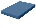 Schlafgut Boxspring-Spannleintuch Pure, Blau, Textil, 180-200x200-220 cm,...