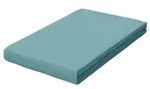 Schlafgut Boxspring-Spannleintuch Pure, T&uuml;rkis, Textil, 120-130x200-220 cm,...