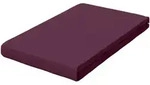 Schlafgut Spannbetttuch Pure, Lila, Textil, 90-100x190-220 cm, Gr&uuml;ner Punkt,