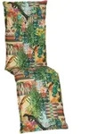 Gardenson Relaxsesselauflage, Gr&uuml;n, Textil, Bl&auml;tter, F&uuml;llung: Schaumstoff,