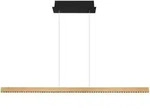 Globo Led-H&auml;ngeleuchte, Schwarz, Kupfer, Metall, l&auml;nglich,l&auml;nglich, 4x120x120 cm,
