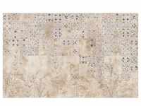 Komar Vliestapete Murmurous Marrakesh, Braun, Grau, Mauer, 400x250 cm, FSC Mix,