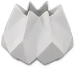 Goebel Vase, Wei&szlig;, Keramik, Freiform, 14 cm, Dekoration, Vasen, Keramikvasen