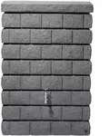 Garantia Junior, Hellgrau, Kunststoff, 300 L, 40x118x80 cm, Gartenzubeh&ouml;r,