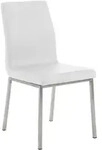 CLP Stuhl, Wei&szlig;, Metall, 40x88x50 cm, Esszimmer, St&uuml;hle, Esszimmerst&uuml;hle,