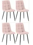 CLP Stuhl, Pink, Metall, 45x84x55 cm, Esszimmer, St&uuml;hle, Esszimmerst&uuml;hle,