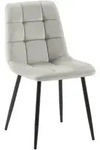 CLP Stuhl, Grau, Metall, 45x84x55 cm, Esszimmer, St&uuml;hle, Esszimmerst&uuml;hle,