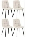 CLP Stuhl, Wei&szlig;, Metall, 45x84x55 cm, Esszimmer, St&uuml;hle, Esszimmerst&uuml;hle,