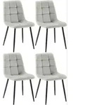 CLP Stuhl, Grau, Metall, 45x84x55 cm, Esszimmer, St&uuml;hle, Esszimmerst&uuml;hle,