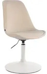CLP Esszimmerstuhl, Creme, Metall, 48x76x57 cm, Esszimmer, St&uuml;hle, Esszimmerst&uuml;hle,