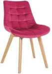 CLP Stuhl, Rot, Holz, 54x84x63 cm, Esszimmer, St&uuml;hle, Esszimmerst&uuml;hle,