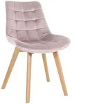 CLP Stuhl, Pink, Holz, 54x84x63 cm, Esszimmer, St&uuml;hle, Esszimmerst&uuml;hle,