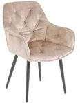 riess-ambiente Stuhl, Beige, Champagner, Textil, 59x84x62 cm, Esszimmer,...