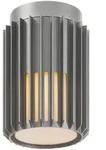 Nordlux Aussendeckenleuchte, Anthrazit, Metall, zylindrisch,zylindrisch, 18.8 cm,