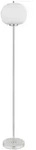 Globo Stehleuchte, Nickel, Metall, Glas, 160 cm, mit Schalter, Lampen & Leuchten,
