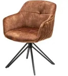 riess-ambiente Stuhl, Braun, Textil, 58x82x60 cm, Esszimmer, St&uuml;hle,