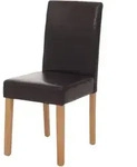 MCW Esszimmerstuhl, Braun, Braun, Leder, 43x90x56 cm, Esszimmer, St&uuml;hle,