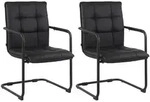 CLP Schwingstuhl, Schwarz, Metall, 57x89x64 cm, Esszimmer, St&uuml;hle,...