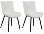 CLP Stuhl, Wei&szlig;, Metall, 50x81x61 cm, Esszimmer, St&uuml;hle, Esszimmerst&uuml;hle,