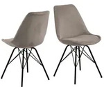 ebuy24 Stuhl, Beige, Holzwerkstoff, 1-Sitzer, 49x86x54 cm, Esszimmer, St&uuml;hle,