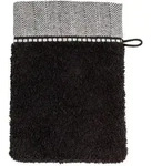 M&ouml;ve Waschlappen, Schwarz, Textil, 20x15 cm, unisex, Oeko-Tex&reg; Standard 100,